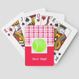 Cute Tennis Ball Playing Cards
