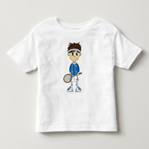 Cute Tennis Boy Tee
