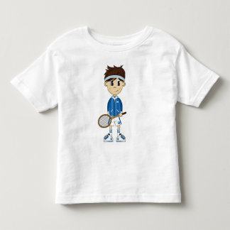 Cute Tennis Boy Tee