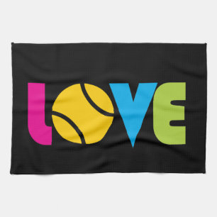 Cute Tennis  LOVE -   Kitchen Towel