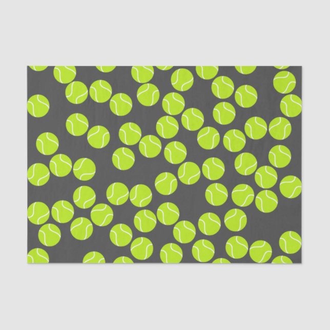 Cute Tennis Tissue Paper (Front)