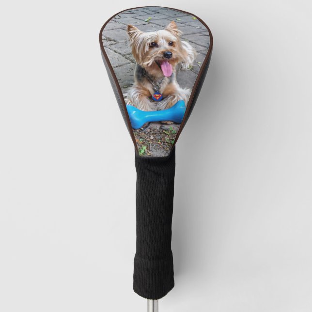 Cute Terrier Golf Head Cover (Front)