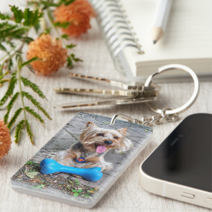 Cute Terrier Keychain