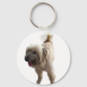 Cute Terrier Keychain