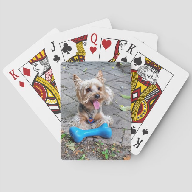 Cute Terrier Playing Cards (Back)