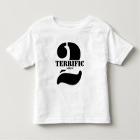 Cute Terrific Terrible Two's Text Funny 