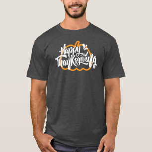 Cute Text on pumpkin for Thanksgiving T-Shirt