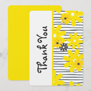 Cute Thank You Card Pretty Floral Thank You Note