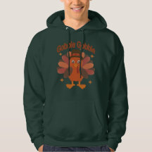 Cute Thanksgiving Turkey Cartoon – “Gobble Gobble”