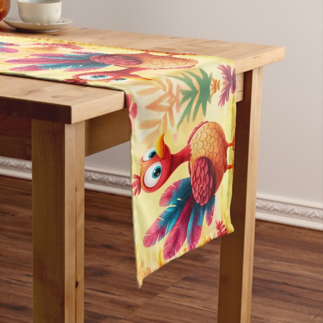 Cute Thanksgiving Turkey Table Runner (In Situ)