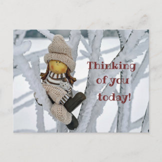 Cute Thinking of You Postcard