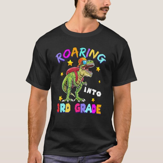 Cute third grade crew Mermaid style for third grad T-Shirt (Front)