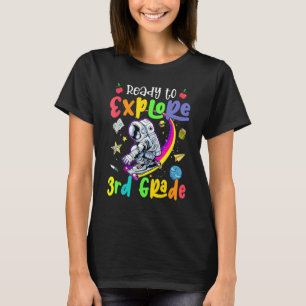 Cute third grade crew Mermaid style for third grad T-Shirt