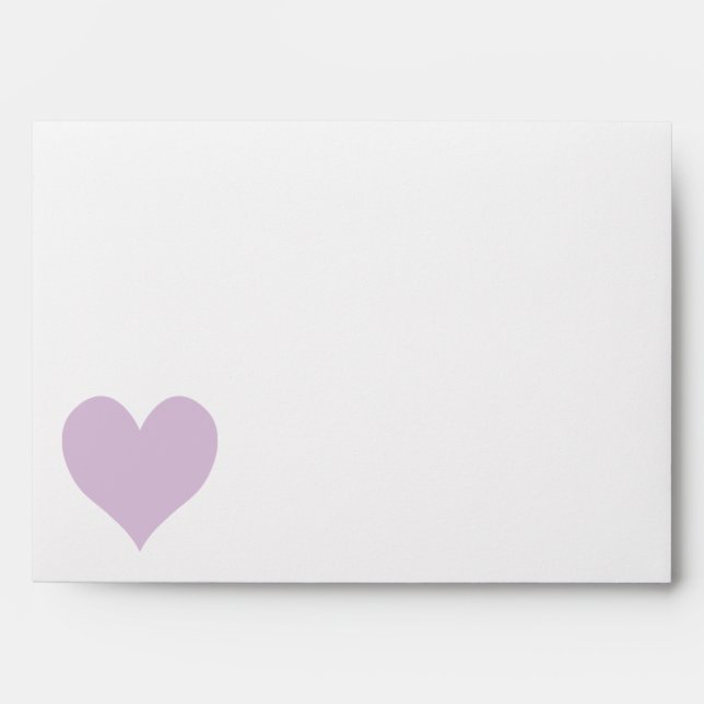 Cute Thistle Heart Envelope (Front)