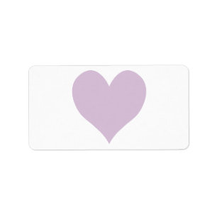 Cute Thistle Heart Label