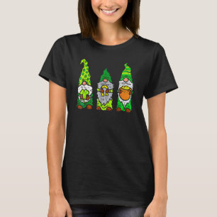 Cute Three Gnome Shamrocks Saint Patrick's Day Men T-Shirt