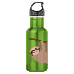Cute Three-Toed Sloth 532 Ml Water Bottle