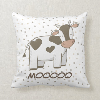 Cute Throw Pillow Nursery Decor Kids Pillow Cow