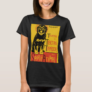 Cute Tibetan Terrier Dog Tibetan Terrier T-Shirt