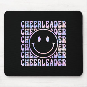 Cute Tie Dye Cheerleading For Cheerleader Squad Ch Mouse Pad