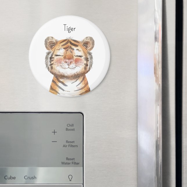 Cute Tiger Animals Magnet (In Situ (Fridge))