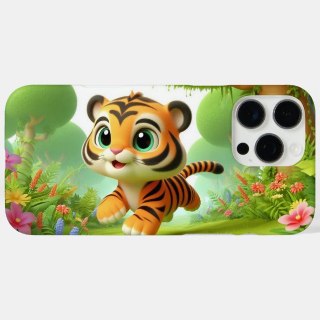 Cute Tiger Case-Mate iPhone Case (Back (Horizontal))