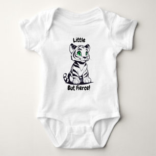 Cute Tiger Cub for Toddlers - Little but Fierce! Baby Bodysuit