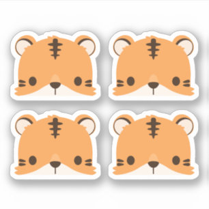 Cute Tiger Sticker