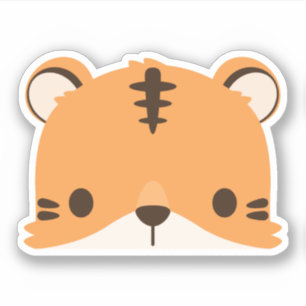 Cute Tiger Sticker