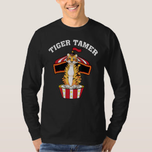 Cute Tiger Tamer  Carnival Show Performer Kids T-Shirt