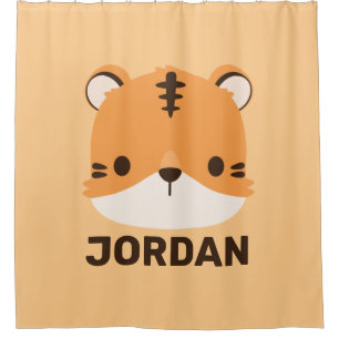 Cute Tiger with Personalized Name