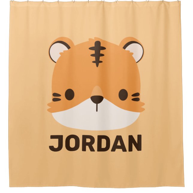 Cute Tiger with Personalized Name (Front)