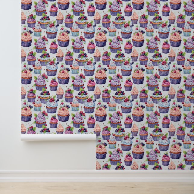 Cute tiled bakery business  wallpaper (Application)