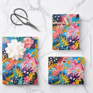 Cute tiled Japanese pattern  Wrapping Paper Sheet