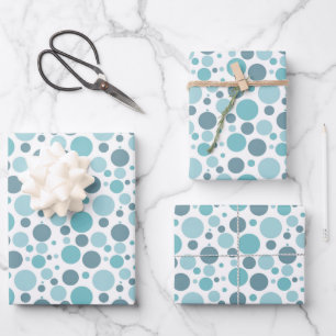 Cute tiled polka dot party Wrapping Paper Sheets