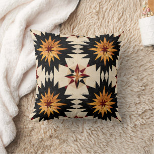 Cute tiled Southwestern pattern  Throw Pillow