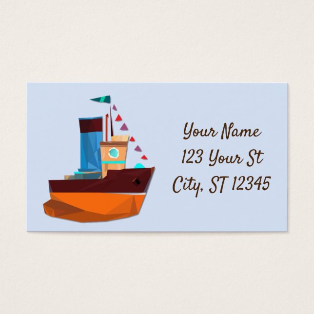Cute Tiny Tugboat Thunder-Cove  (Front)