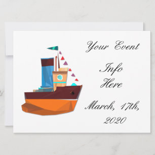 Cute Tiny Tugboat Thunder-Cove