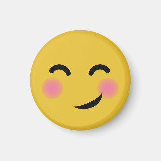 Cute & tiny you got me blushing emoji magnet