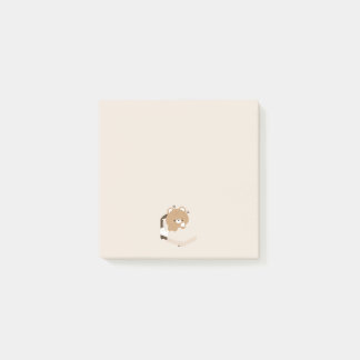 Cute Tired Brown Bear Post-it Notes