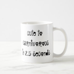 Cute to Carnivorous in 2.5 Seconds! Team Abbey Mug