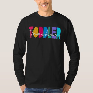 Cute Toddler Teacher Daycare Provider Pre K Presch T-Shirt