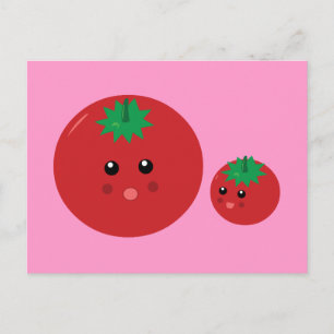 Cute Tomato Postcard