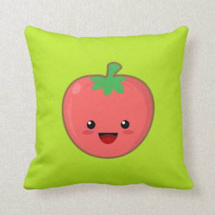 Cute Tomato Throw Pillow