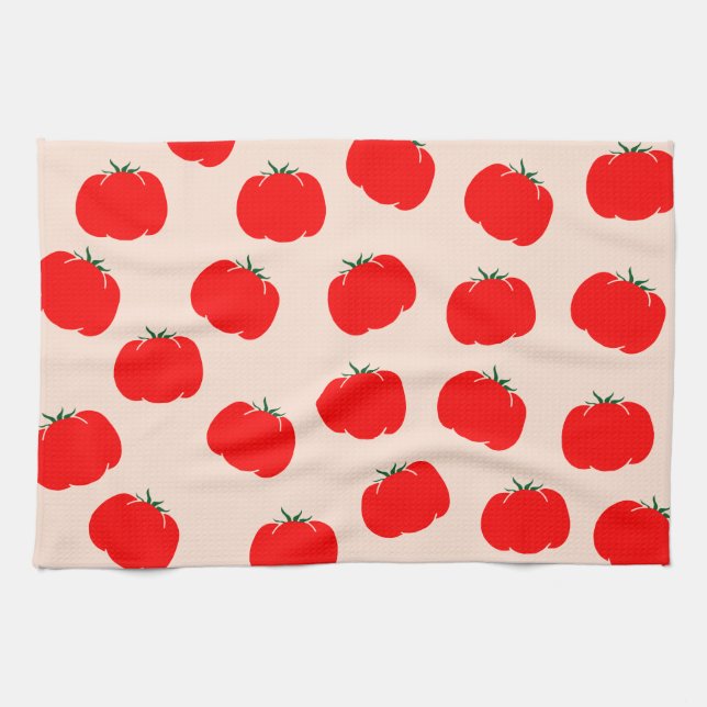 Cute Tomatoes Kitchen towel (Horizontal)