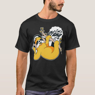 Cute toon Sloth Lets Hang T-Shirt