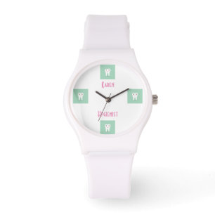 Cute Tooth Dental Hygienist work Watch