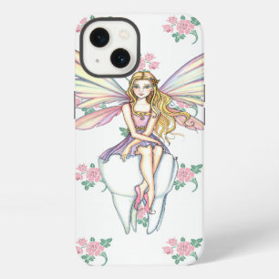 Cute Tooth Fairy and Flowers Girly iPhone 5 Case
