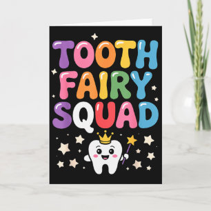 Cute Tooth Fairy Costume For Men Women Kids Teeth Card