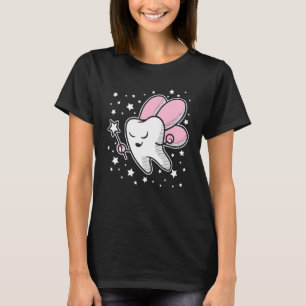 Cute Tooth Fairy Halloween Costume Dental Assistan T-Shirt